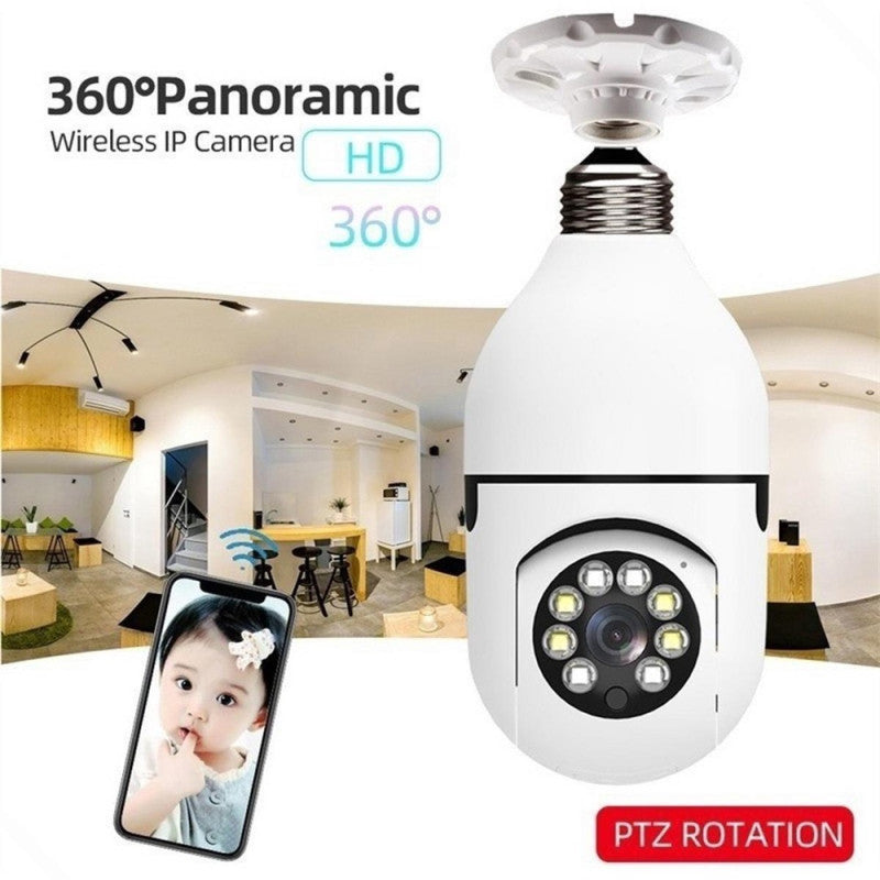 Foco Camara Wifi 360° Smart